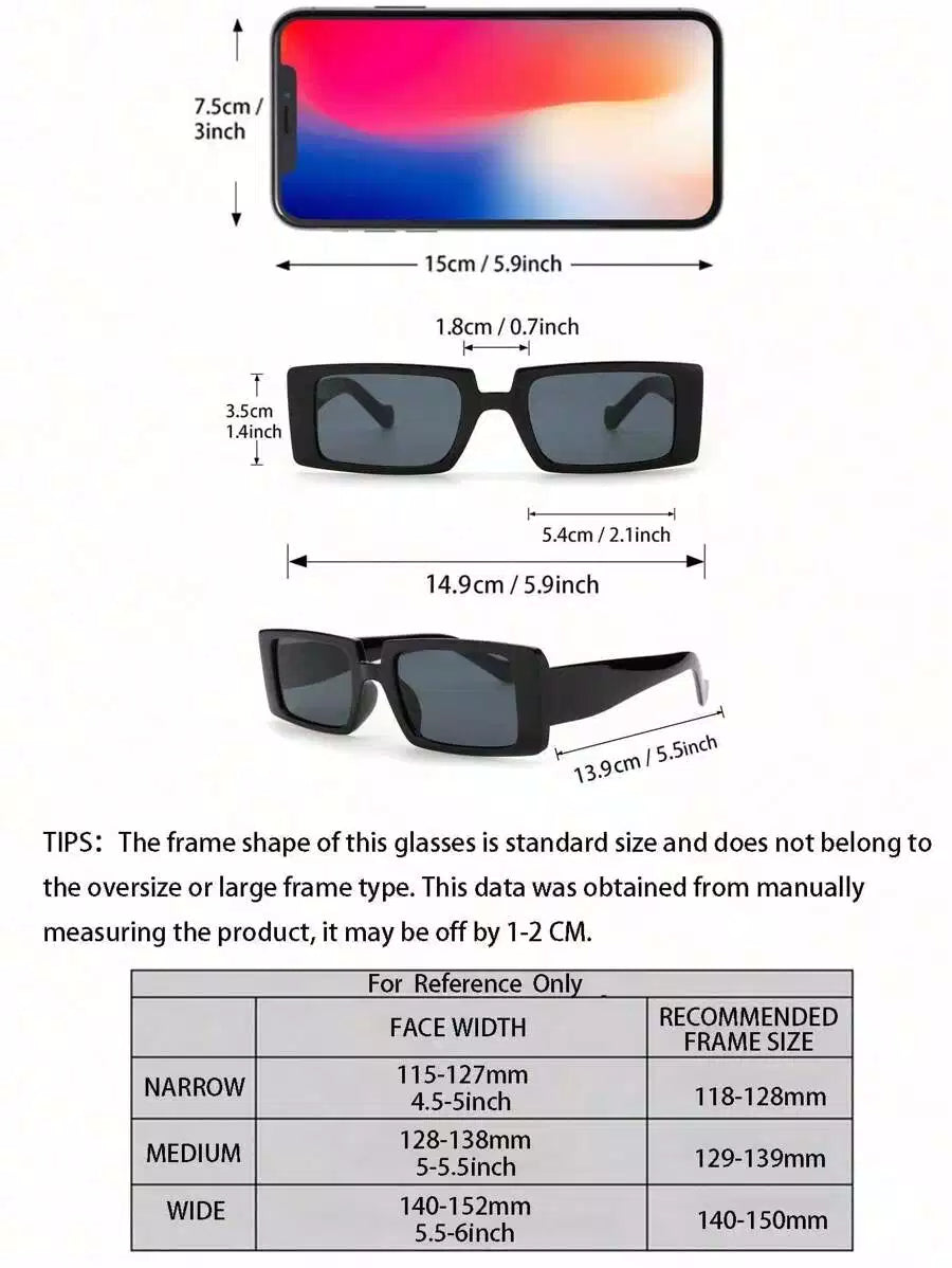 2 pc Set Classic Unisex UV-Protective Sunglasses – Timeless Style for All