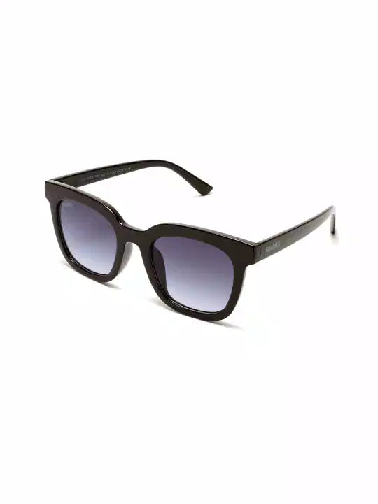 Purple Color Black Frame Stylish Sunglasses Unisex