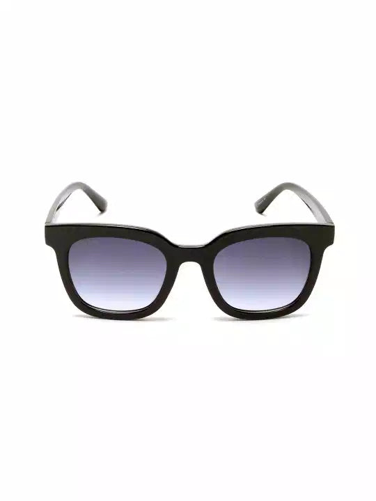 Purple Color Black Frame Stylish Sunglasses Unisex