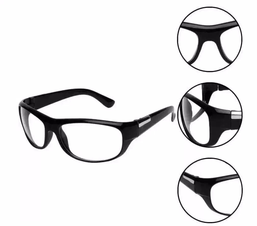 White Color Black Frame Sunglasses for All