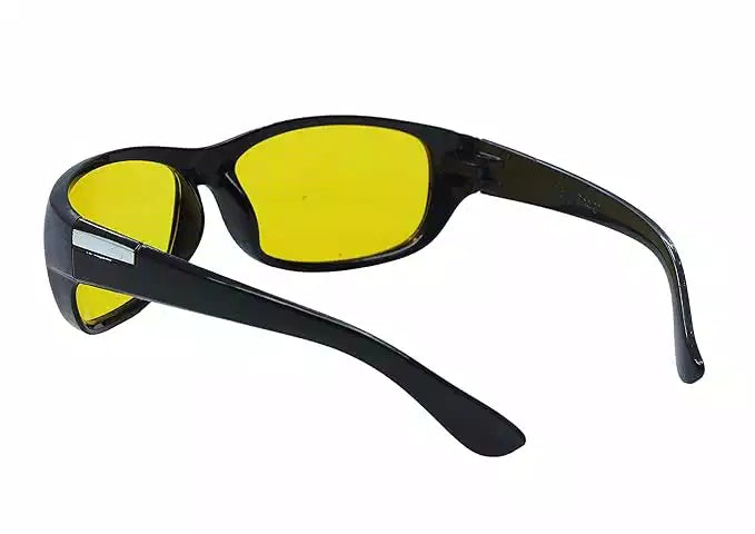 Yellow Color Black Frame Goggles