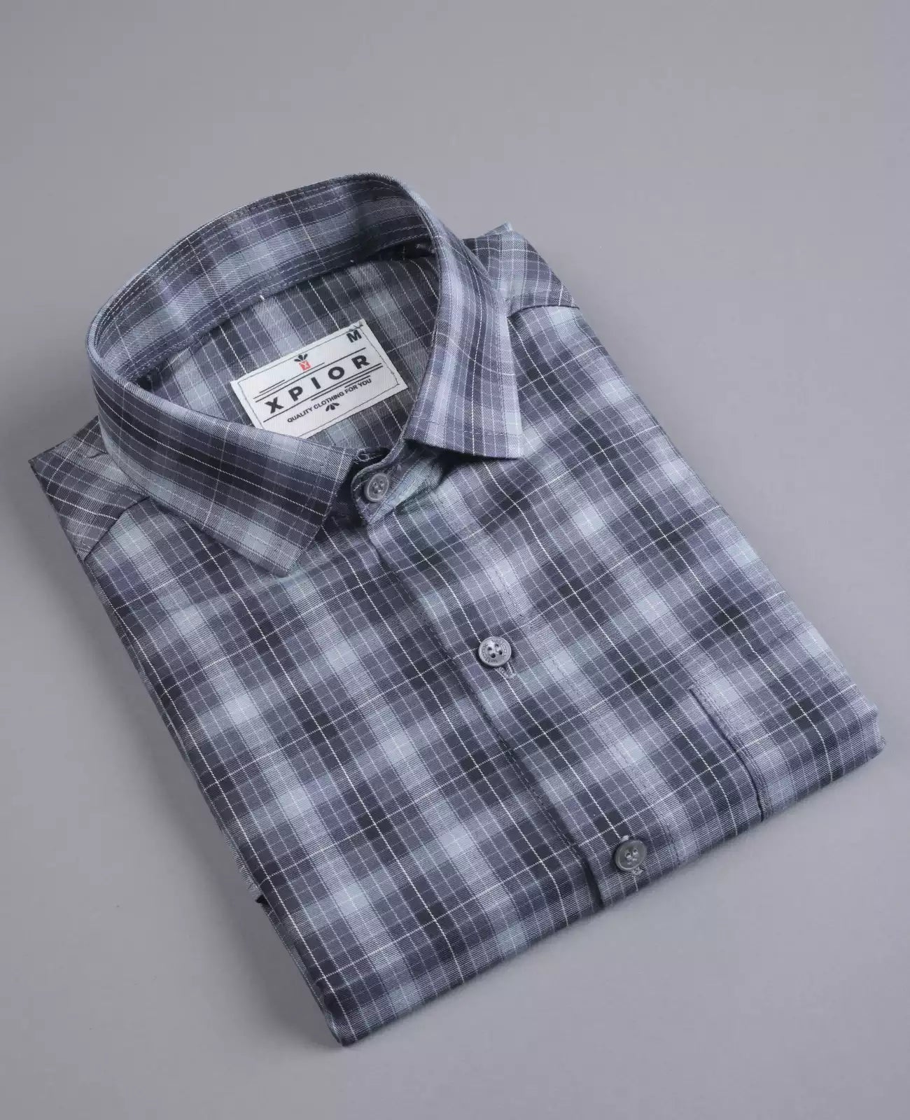 Memorable Men's Full Sleeves Checks Formal Shirt Premium Collection Cotton Fabric Multicolor