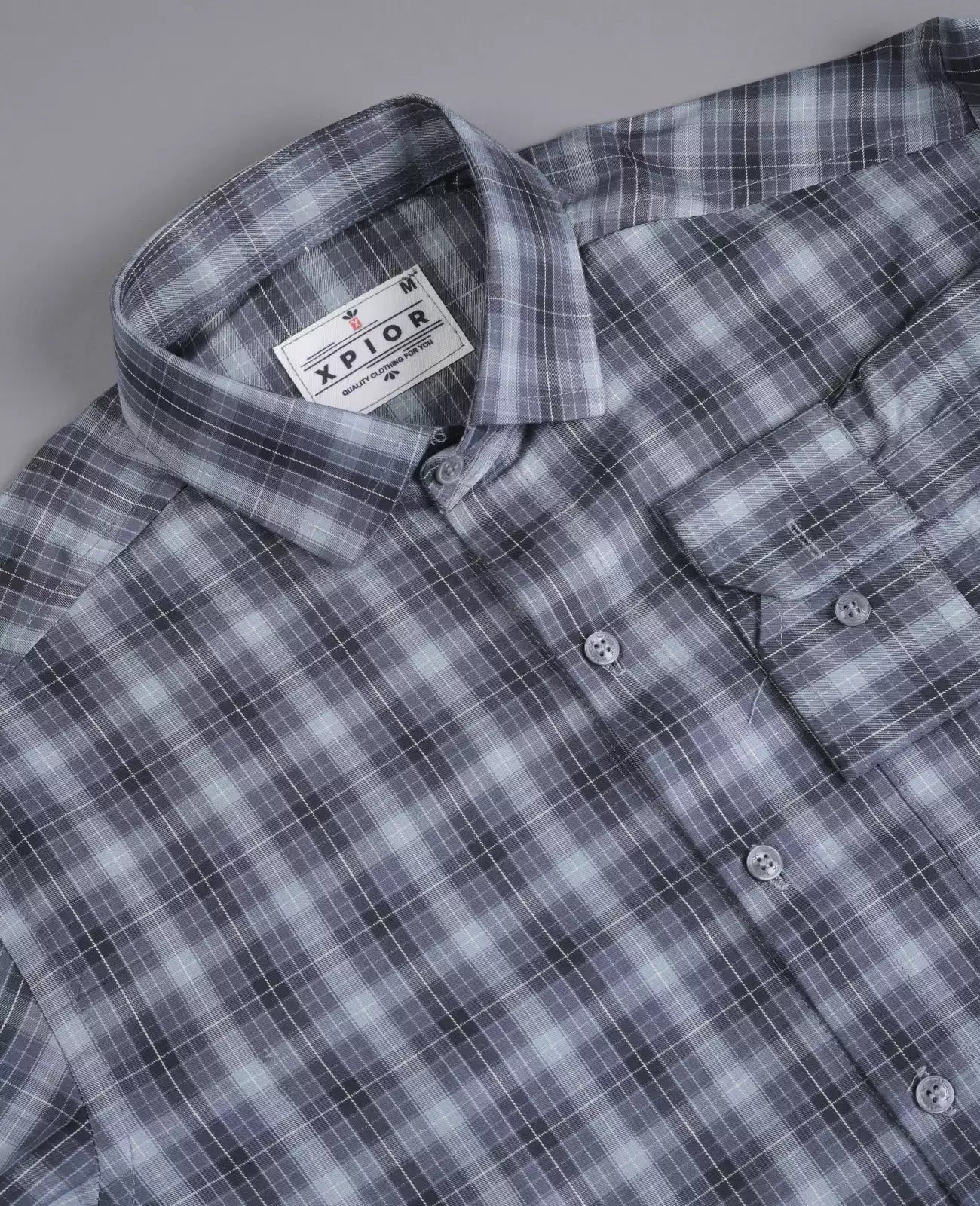 Memorable Men's Full Sleeves Checks Formal Shirt Premium Collection Cotton Fabric Multicolor